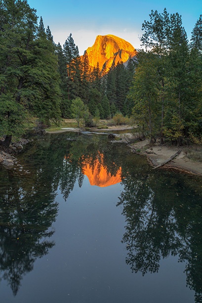 Photograph of Half Dome, Yosemite Valley